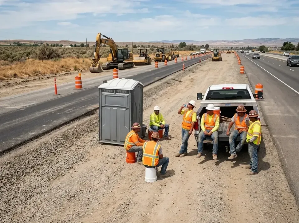 highway-road-construction-crew-007 — frequently asked questions, Porta Potty and Restroom Rentals in Roebling, NJ